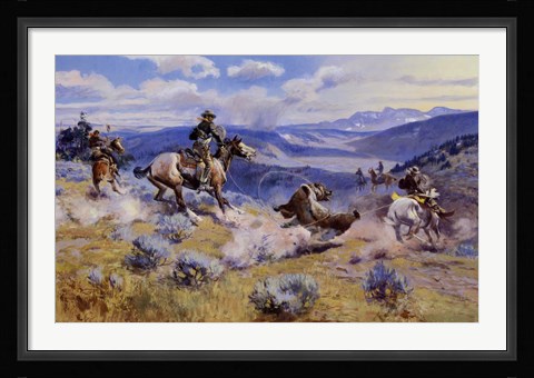 Framed Loops And Swift Horses Are Surer Than Lead Print