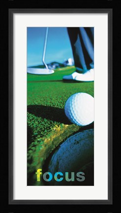 Framed Focus-Putter Print