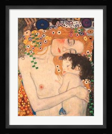 Framed Three Ages (Detail) Print