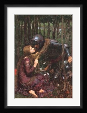 Framed La Belle Dame Sans Merci Print