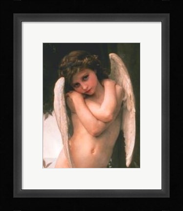 Framed Cupidon Print