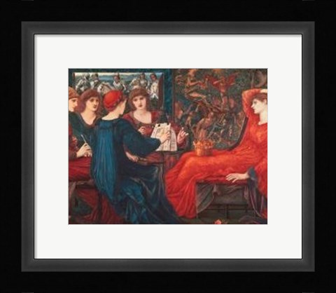 Framed Laus Veneris Print