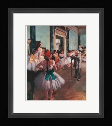 Framed Dancing Class Print