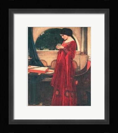 Framed Crystal Ball Print