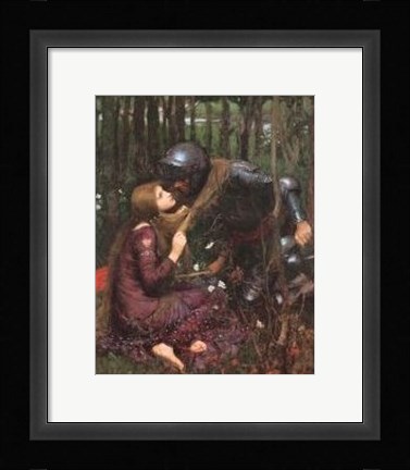Framed La Belle Dame Sans Merci Print
