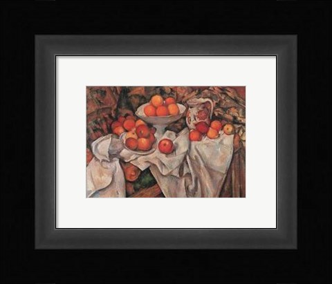 Framed Apples And Oranges Print