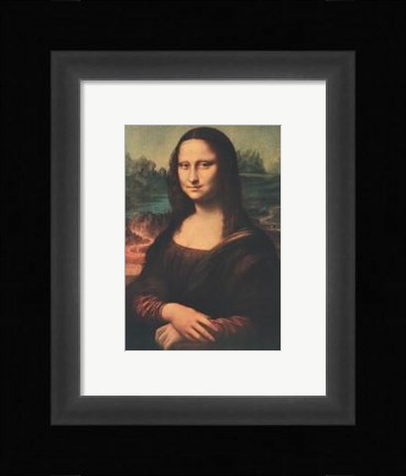 Framed Mona Lisa Print