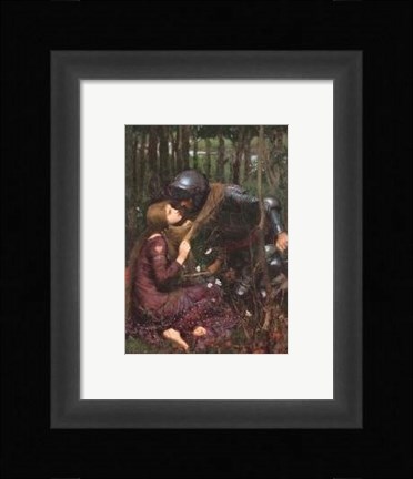 Framed La Belle Dame Sans Merci Print