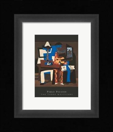 Framed Three Musicians Print