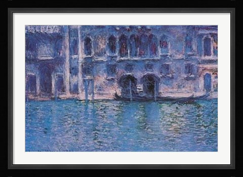 Framed Venice, Palaza Da Mula, 1908 Print