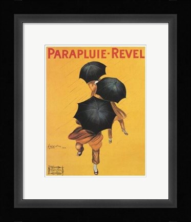 Framed Parapluie-Revel, 1922 Print