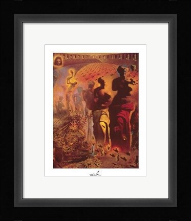 Framed Hallucinogenic Toreador Print