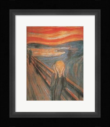 Framed Scream, c.1893 Print