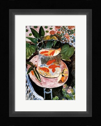 Framed Goldfish Print