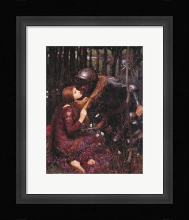 Framed La Belle Dame Sans Merci Print