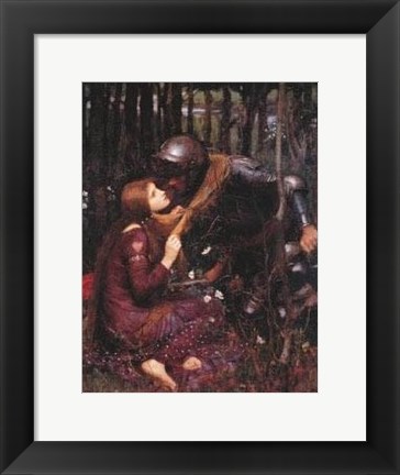 Framed La Belle Dame Sans Merci Print