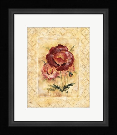 Framed Classic Camellia Print