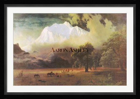 Framed Mount Adams, Washington Print