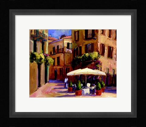 Framed Cafe Bordeaux Print
