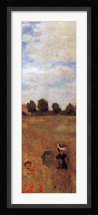 Framed Poppies (Detail) Print