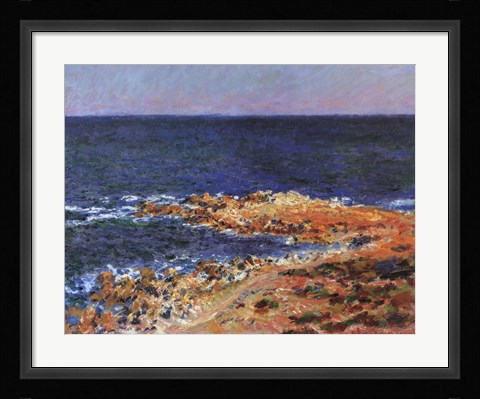 Framed Grande Bleue a Antibes, 1888 Print