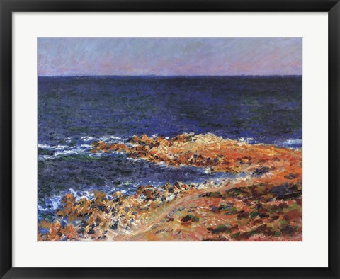 Framed Grande Bleue a Antibes, 1888 Print