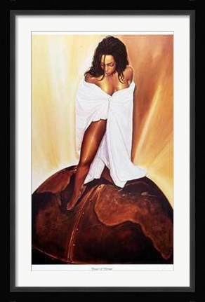 Framed Power Of Woman Print