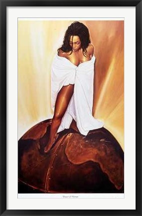 Framed Power Of Woman Print