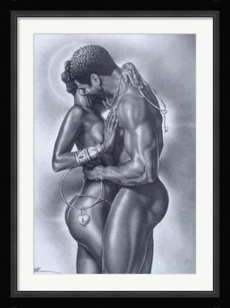 Framed Lock and Key X-Change Print