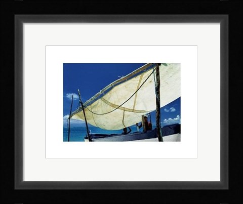 Framed Bahia Beach, Brazil Print