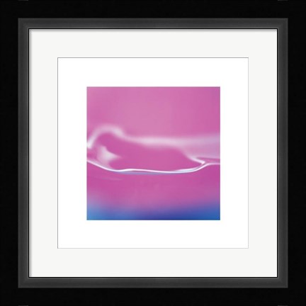 Framed Pink Abstract Print