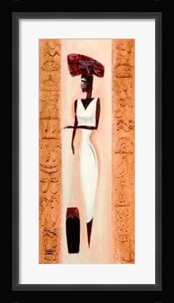 Framed Nubile Nubian I Print