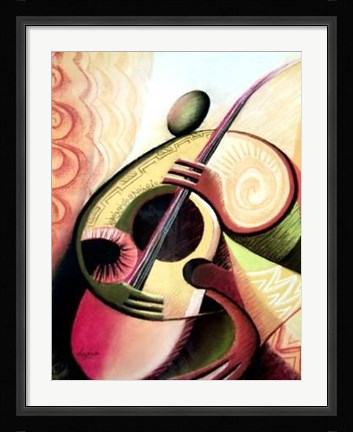 Framed Strings Print