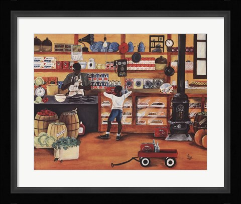 Framed Two Scoops And A Refund Print