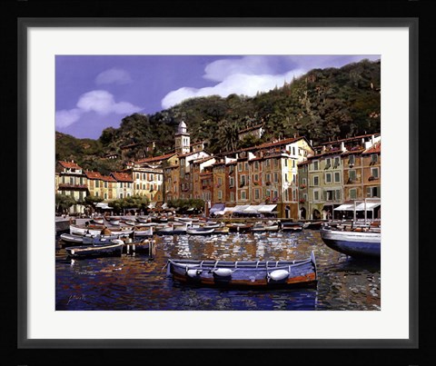 Framed Portofino Print