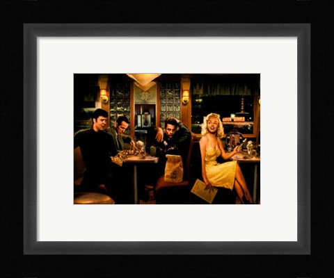 Framed Blue Plate Special Print