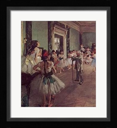 Framed Dancing Class Print
