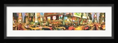 Framed New York, Times Square Print
