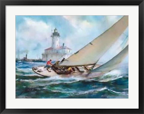 Framed Good Breeze Print