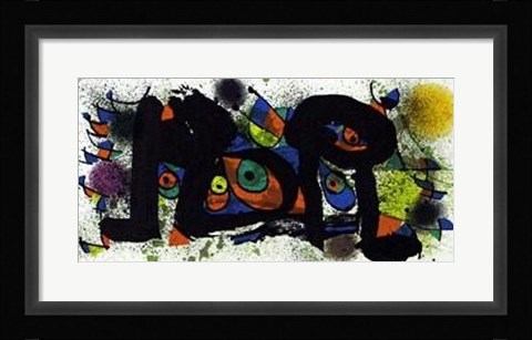 Framed Sculptures Print