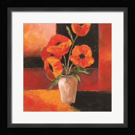 Framed Pizazz Variations II Print