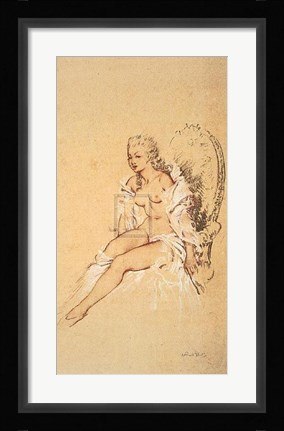 Framed Mademoiselle L'ange Print