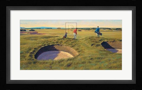 Framed St Andrews 10Th - 'Bobby Jones' Print