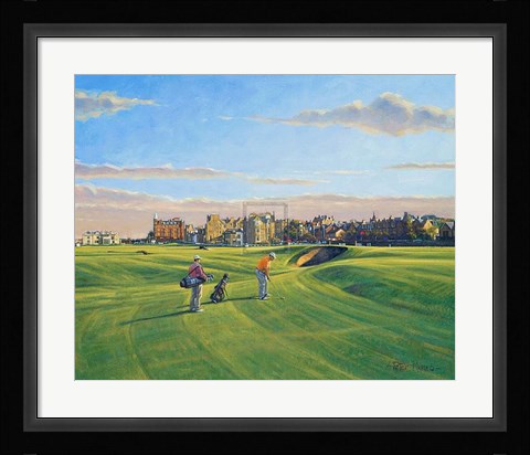 Framed St Andrews 17Th - 'Road' Print