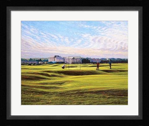 Framed St Andrews 3Rd - 'Cartgate (Out)' Print