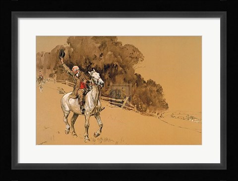 Framed Tally Ho Print