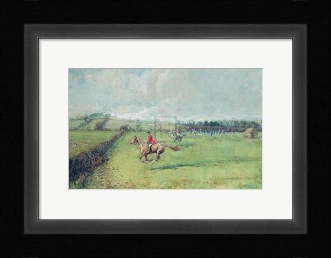 Framed Fernie At Sheepthorns Print