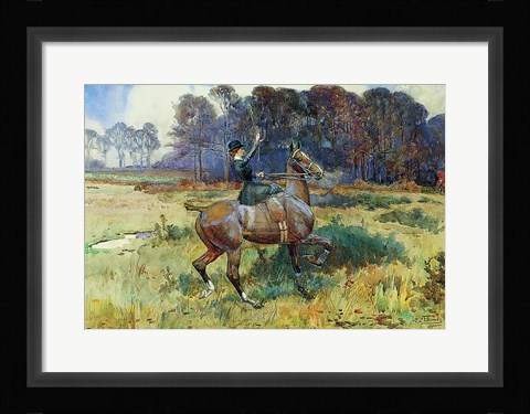 Framed Fox Sighted Print