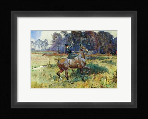 Framed Fox Sighted Print