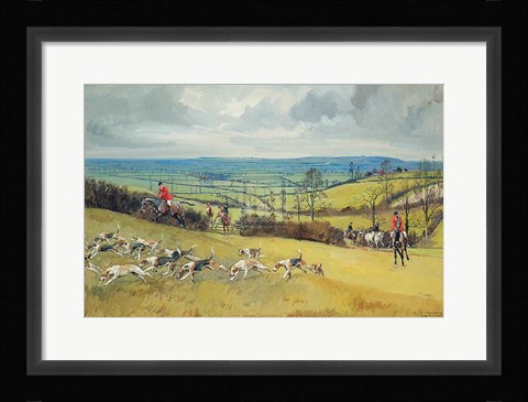 Framed Whaddon Chase Print